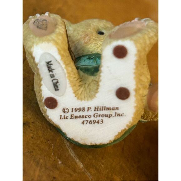 Cherished Teddies 1998 Good Luck Charm Duo (2 pc lot) 476943 Collector Teddy (82 - Picture 7 of 8